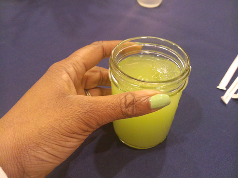 Swamp Juice and my Shrek green Nails - Shrek and Friends Family Fun Night - Socamom