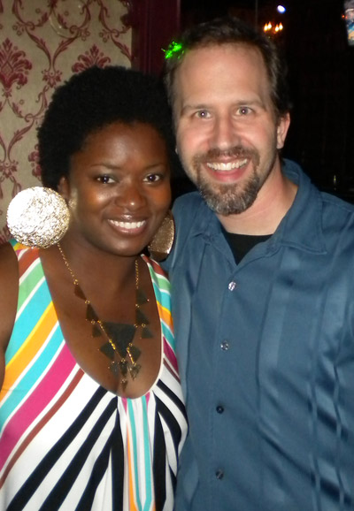 Eva and Scott Hanselman at Blogging While Brown 2012