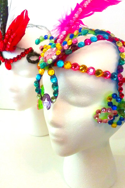 Make your own carnival headpiece