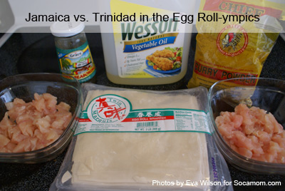 Egg Roll-ympics: Jamaica vs. Trinidad!