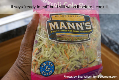 Yeah, I know... it is pre-washed.  That just means they washed it before I washed it...