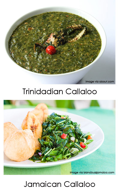 Trinidadian Callaloo vs Jamaican Callaloo :: SocaMom.com