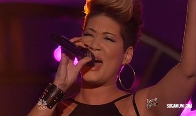 Tessanne Chin Dedicates Katy Perry's Unconditionally to Her Parents on NBC's the Voice