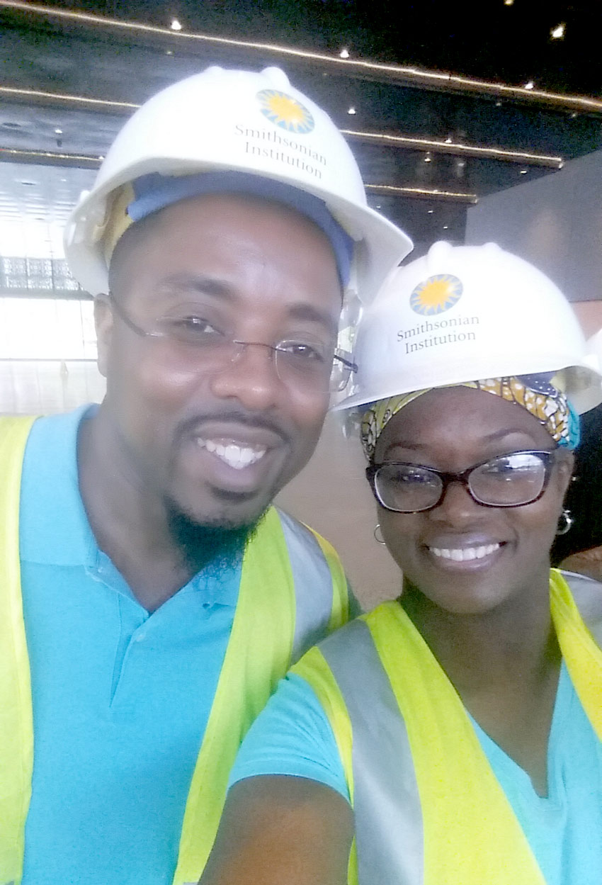 Selfie with Jason Caston at National Museum of African American History and Culture