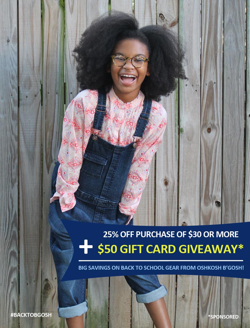 Socamom.com: OshKosh B'Gosh Coupon Code and Gift Card Giveaway