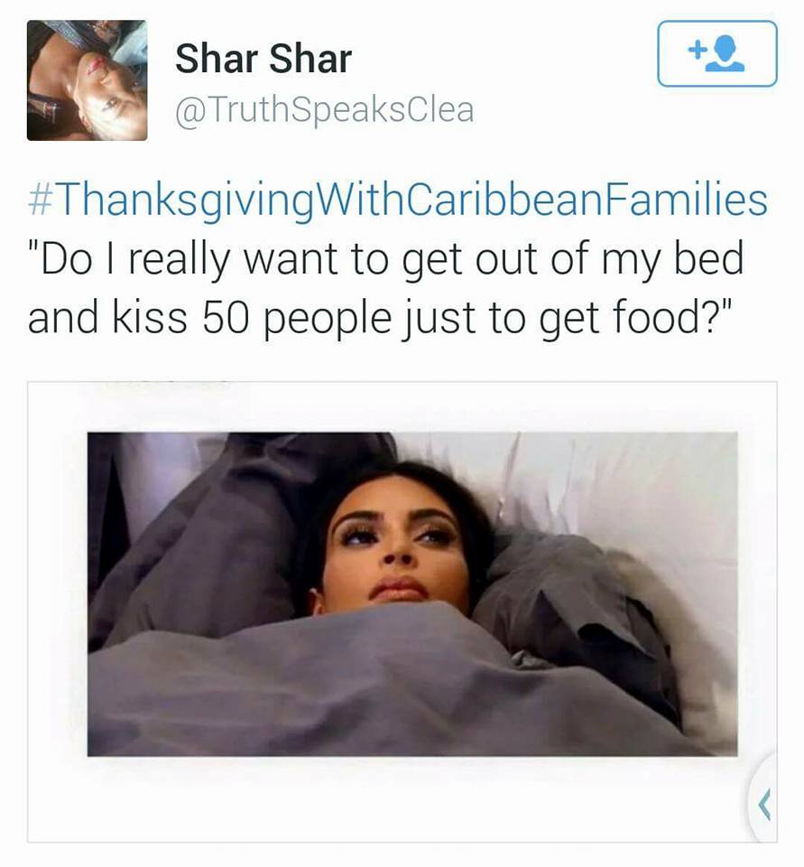 When Caribbean People Celebrate Thanksgiving...