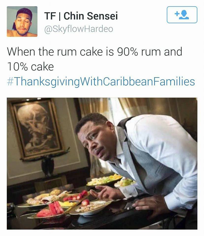 When Caribbean People Celebrate Thanksgiving...