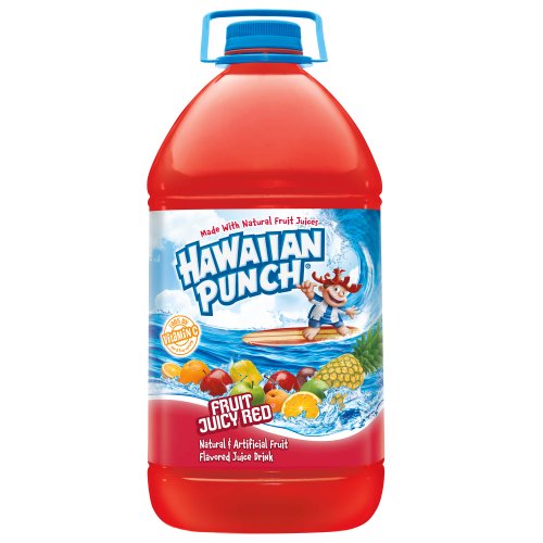 Gallon jug of Hawaiian Punch