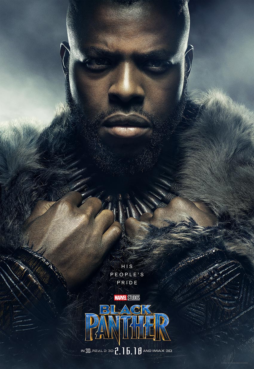 Marvel's Black Panther Winston Duke as M'Baku