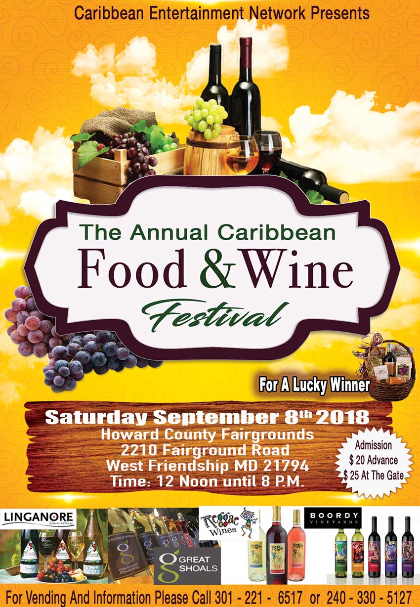 Caribbean Food and Wine Festival at Howard County Fairgrounds