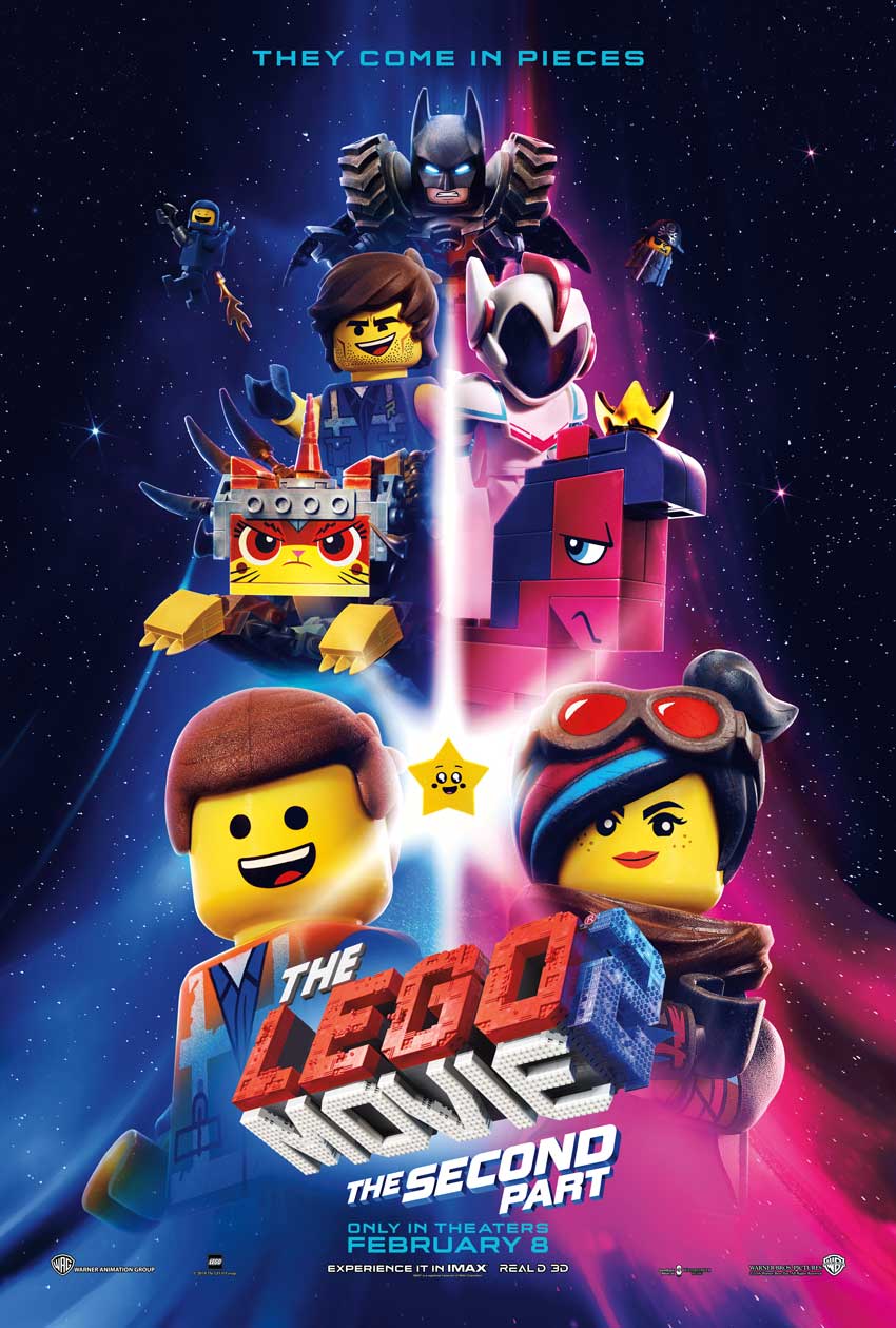 "The LEGO® Movie 2: The Second Part," from Warner Bros. Pictures and Warner Animation Group, in association with LEGO System A/S, a Warner Bros. Pictures release.