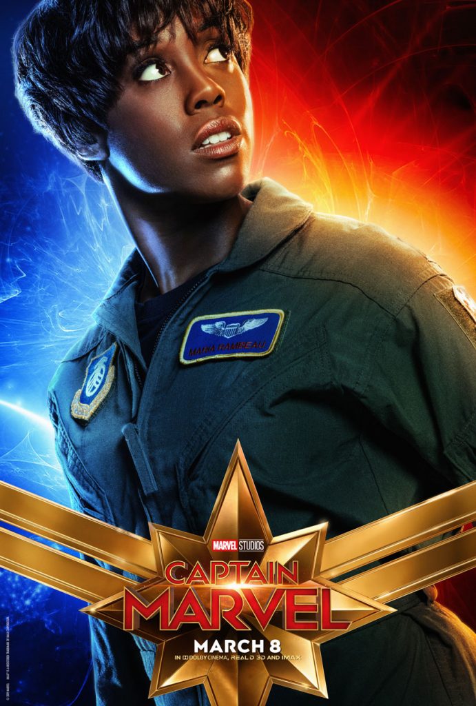 Lashana Lynch as Maria Rambeau in Captain Marvel