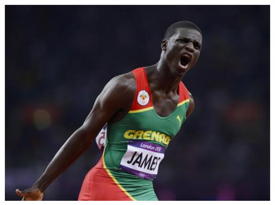 Kirani James wins first Olympic gold medal in history for Grenada