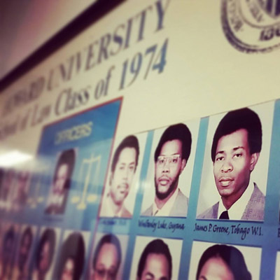 My Dad's Class Photo from 1974, Howard University School of Law