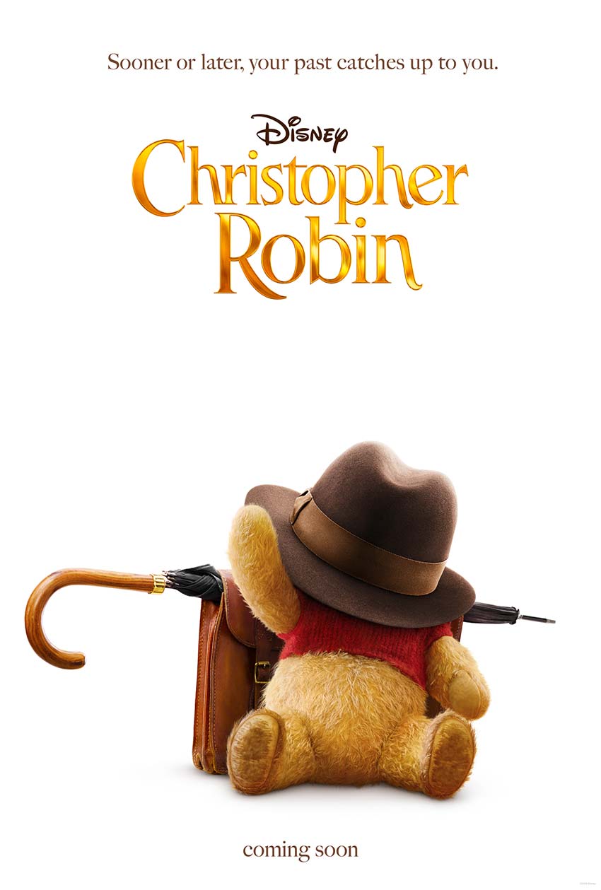 Christopher Robin Movie Poster - Pooh