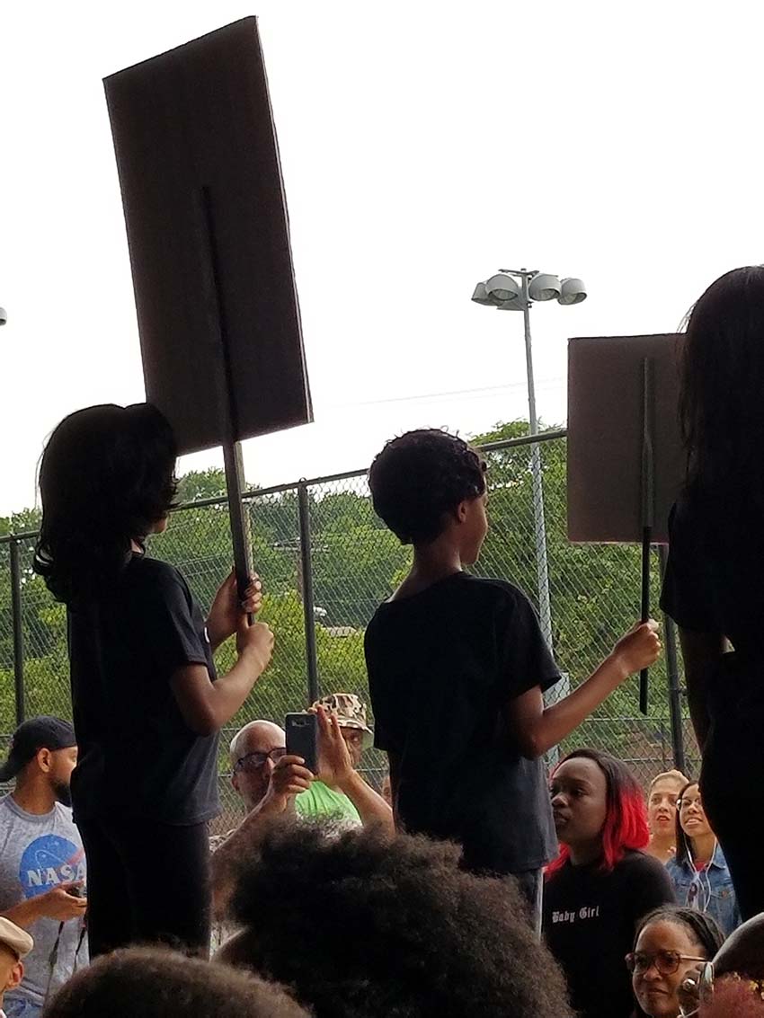 Counter-protesting in DC during white supremacy rally