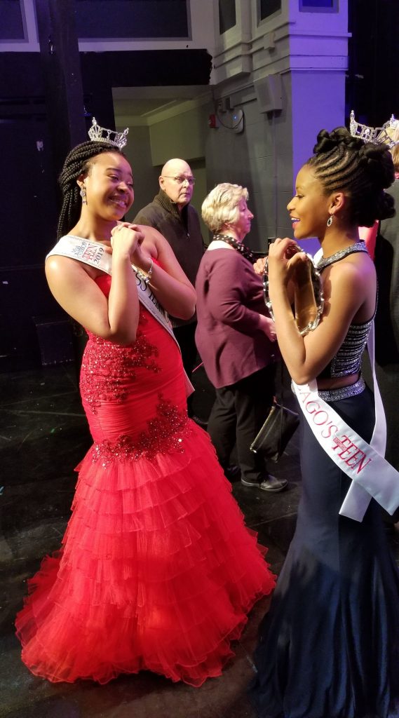 Photo of Eden Wilson and Imani Muse, Miss Chicago's Outsanding Teens for 2020 and 2019